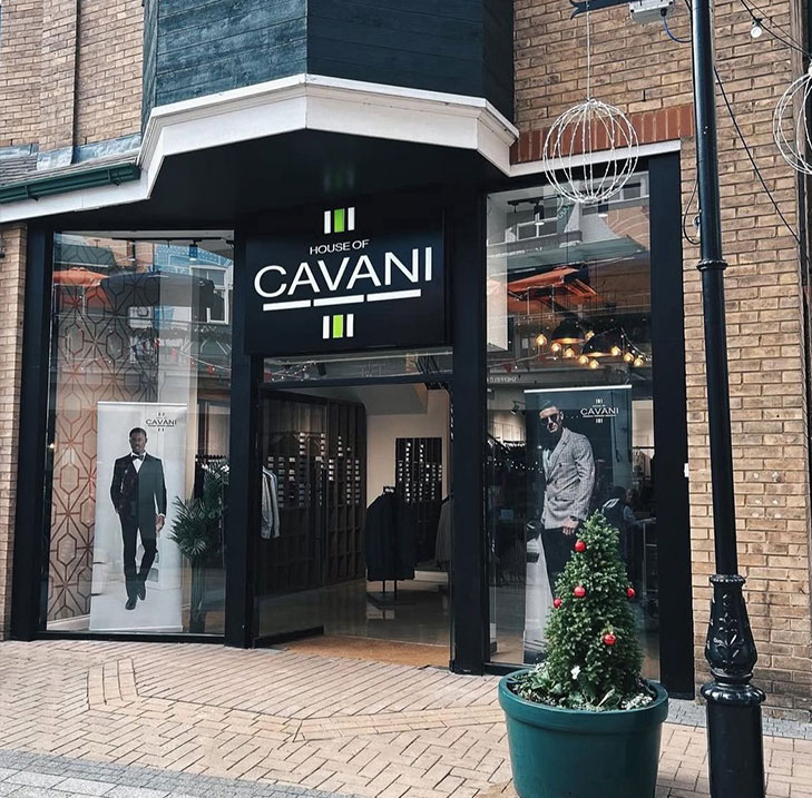 Cavani Sheffield Store front